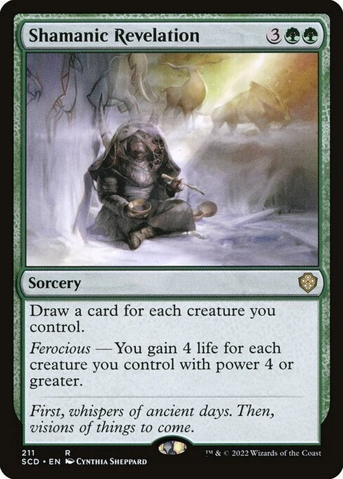Shamanic Revelation ~ Starter Commander [ NearMint ] [ Magic MTG ]