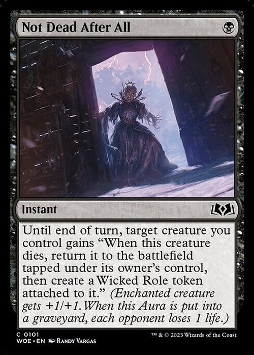 Not Dead After All ~ Wilds of Eldraine [ NearMint ] [ Magic MTG ]
