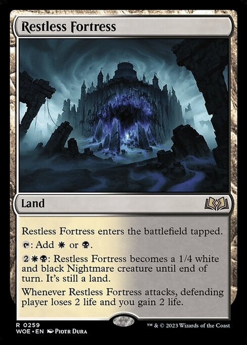 Restless Fortress ~ Wilds of Eldraine [ NearMint ] [ Magic MTG ]