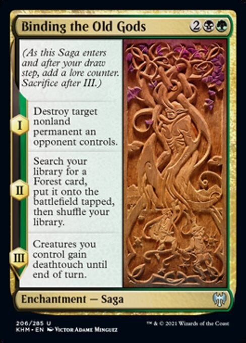 Binding the Old Gods ~ Kaldheim [ NearMint ] [ Magic MTG ]