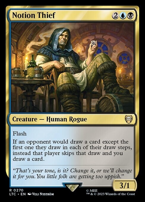 Notion Thief ~ Commander: The Lord of the Rings [ NM ] [ Magic MTG ]