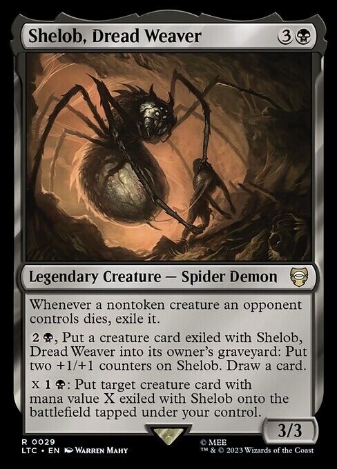 Shelob, Dread Weaver ~ Commander: The Lord of the Rings [ NM ] [ Magic MTG ]