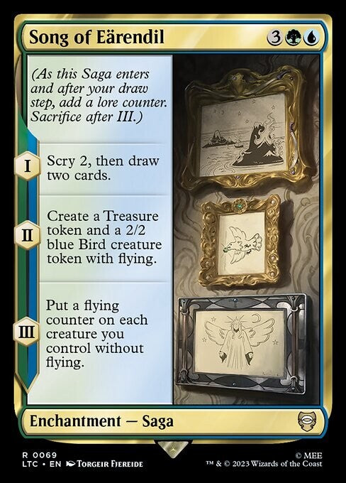Song of Earendil ~ Commander: The Lord of the Rings [ NM ] [ Magic MTG ]