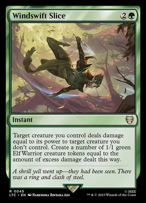 Windswift Slice ~ Commander: The Lord of the Rings [ NM ] [ Magic MTG ]