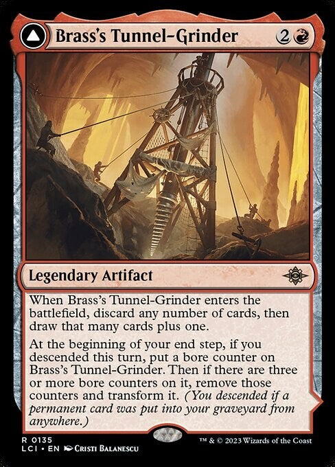 Brass's Tunnel-Grinder ~ The Lost Caverns of Ixalan [ NM ] [ Magic MTG ] - London Magic Traders Ltd