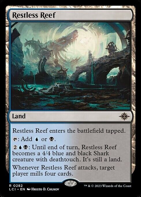 Restless Reef ~ The Lost Caverns of Ixalan [ NM ] [ Magic MTG ]