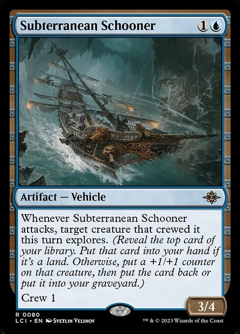 Subterranean Schooner ~ The Lost Caverns of Ixalan [ NM ] [ Magic MTG ]