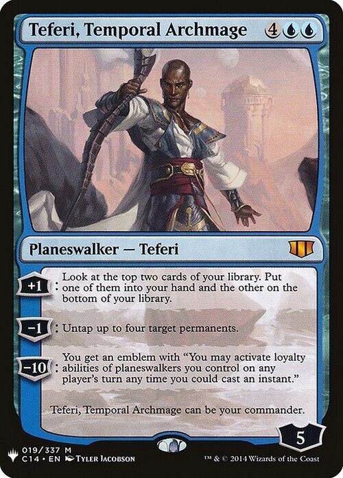 Teferi, Temporal Archmage ~ Mystery Booster [ NearMint ] [ Magic MTG ]