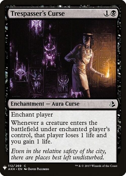 Trespasser's Curse ~ Mystery Booster [ NearMint ] [ Magic MTG ]