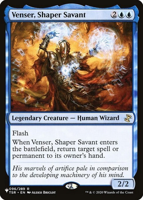Venser, Shaper Savant ~ The List [ NearMint ] [ Magic MTG ]