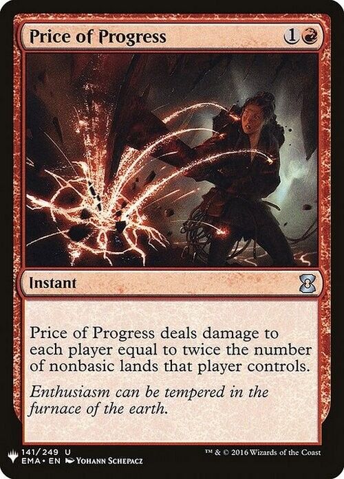 Price of Progress ~ Mystery Booster [ NearMint ] [ Magic MTG ]