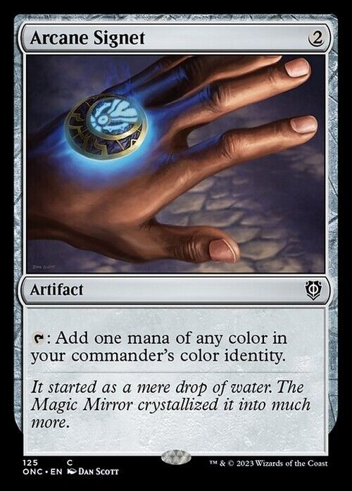 Arcane Signet ~ Commander: Phyrexia: All Will Be One [ NM ] [ Magic MTG ]