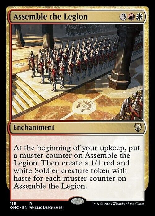 Assemble the Legion ~ Commander: Phyrexia: All Will Be One [ NM ] [ Magic MTG ]