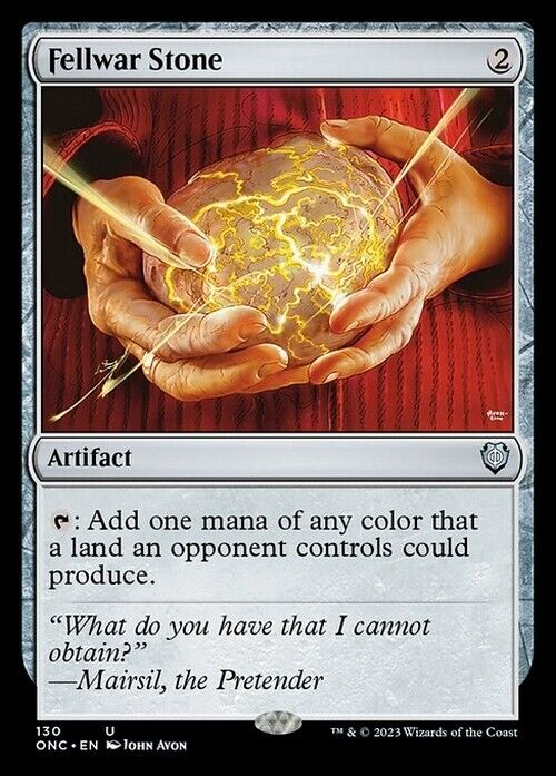 Fellwar Stone ~ Commander: Phyrexia: All Will Be One [ NM ] [ Magic MTG ]