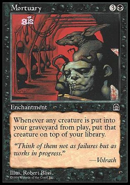 Mortuary ~ Stronghold [ GOOD CONDITION ] [ Magic MTG ]