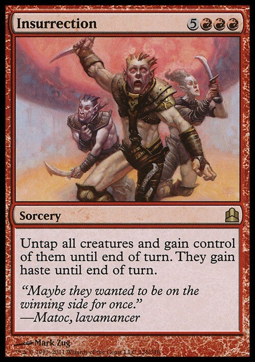 Insurrection ~ Commander 2011 [ NearMint ] [ Magic MTG ]