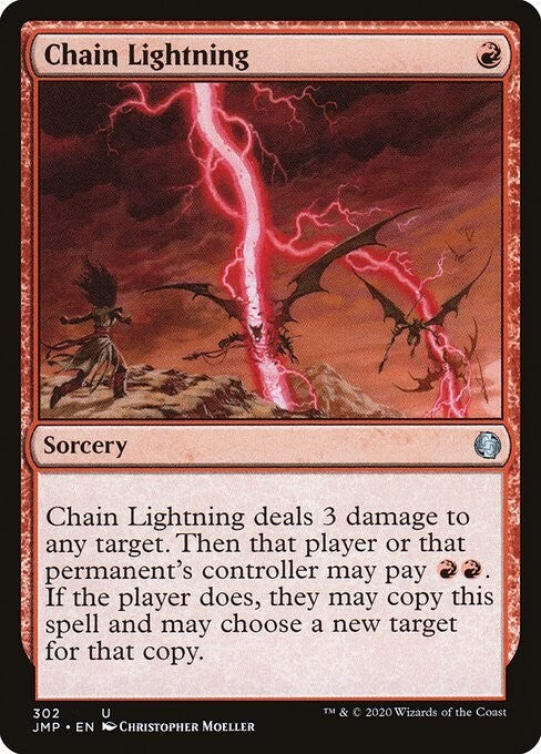 Chain Lightning ~ Jumpstart 2021 [ NearMint ] [ Magic MTG ]