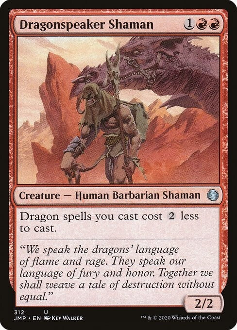 Dragonspeaker Shaman ~ Jumpstart 2021 [ NearMint ] [ Magic MTG ]