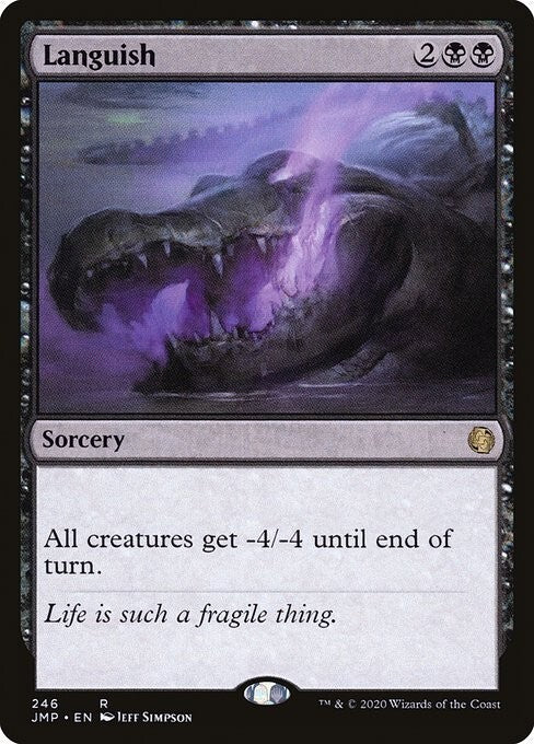 Languish ~ Jumpstart 2021 [ NearMint ] [ Magic MTG ] - London Magic Traders Ltd