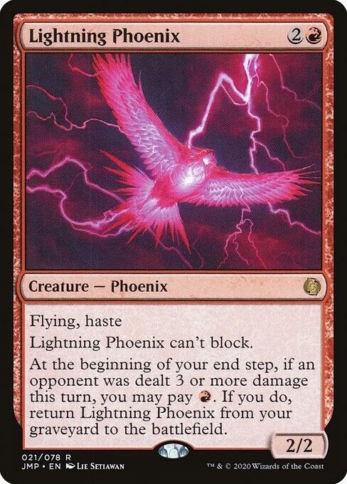 Lightning Phoenix ~ Jumpstart 2021 [ NearMint ] [ Magic MTG ]