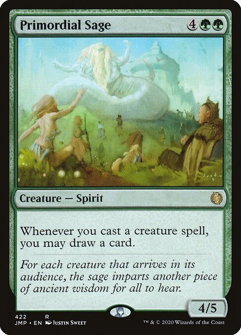 Primordial Sage ~ Jumpstart 2021 [ NearMint ] [ Magic MTG ]
