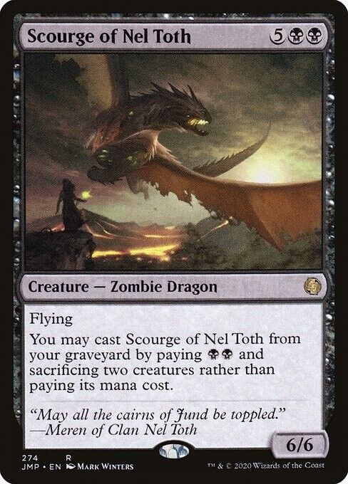 Scourge of Nel Toth ~ Jumpstart 2021 [ NearMint ] [ Magic MTG ]