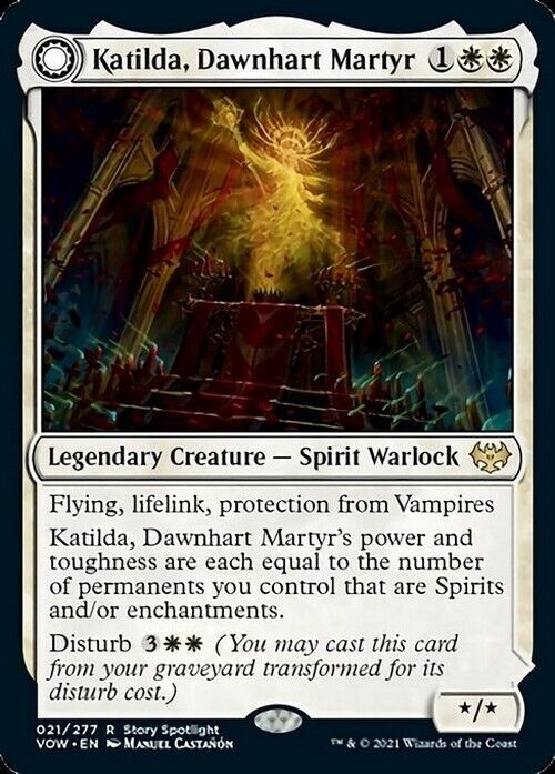 Katilda, Dawnhart Martyr / Rising Dawn ~ Crimson Vow [ NM ] [ Magic MTG ]