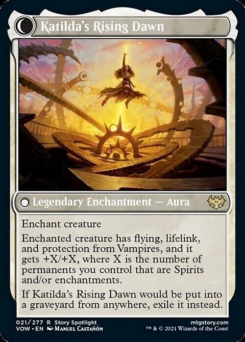 Katilda, Dawnhart Martyr / Rising Dawn ~ Crimson Vow [ NM ] [ Magic MTG ]