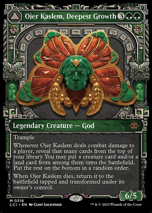 SHOWCASE Ojer Kaslem, Deepest Growth ~ The Lost Caverns of Ixalan [ NM ] [ MTG ]