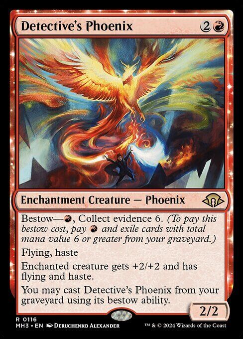 Detective's Phoenix ~ Modern Horizons 3 [ NearMint ] [ Magic MTG ]