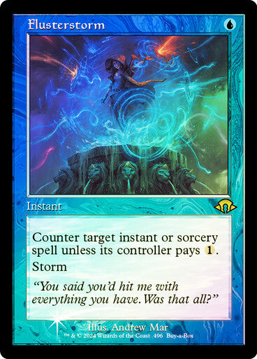 FOIL Flusterstorm ~ Buy a Box Modern Horizons 3 [ NearMint ] [ Magic MTG ]