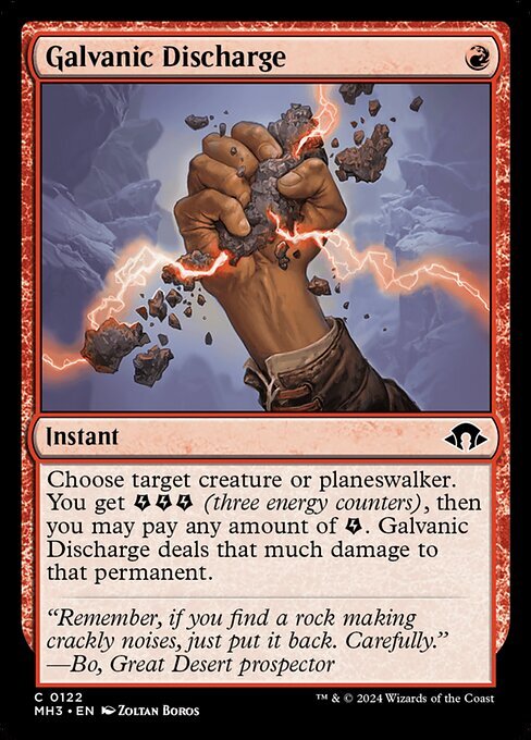 Galvanic Discharge ~ Modern Horizons 3 [ NearMint ] [ Magic MTG ]