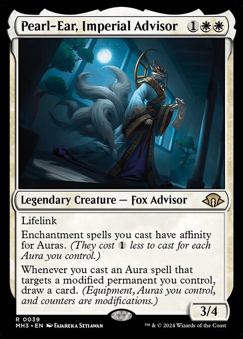 Pearl-Ear, Imperial Advisor ~ Modern Horizons 3 [ NearMint ] [ Magic MTG ]