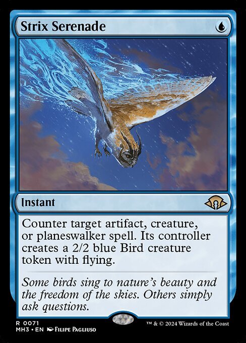 Strix Serenade ~ Modern Horizons 3 [ NearMint ] [ Magic MTG ]