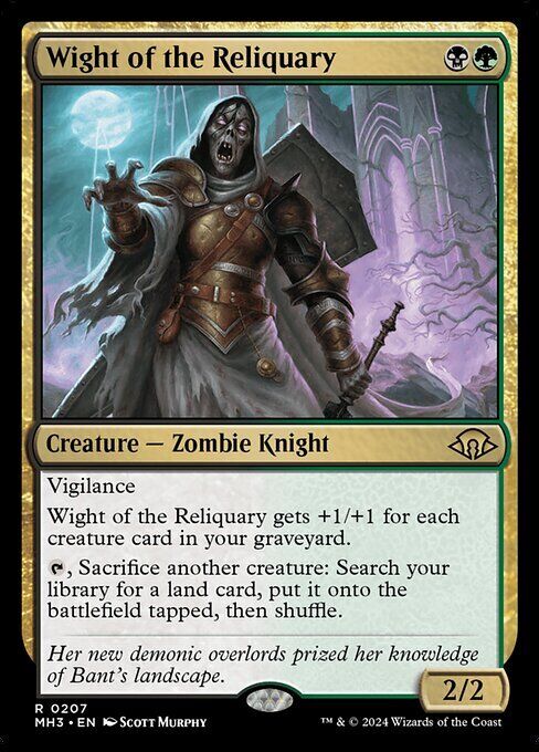 Wight of the Reliquary ~ Modern Horizons 3 [ NearMint ] [ Magic MTG ]