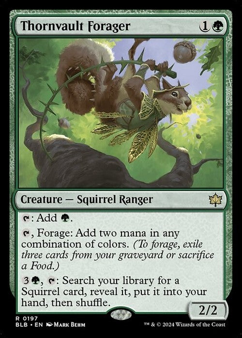 Thornvault Forager ~ Bloomburrow [ NearMint ] [ Magic MTG ]