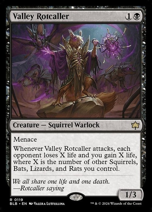 Valley Rotcaller ~ Bloomburrow [ NearMint ] [ Magic MTG ] - London Magic Traders Ltd