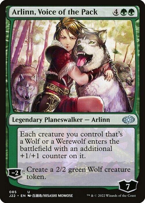 Arlinn, Voice of the Pack ~ Jumpstart 2022 [ NearMint ] [ Magic MTG ]
