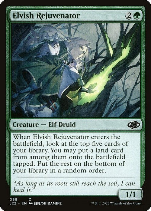 Elvish Rejuvenator ~ Jumpstart 2022 [ NearMint ] [ Magic MTG ]