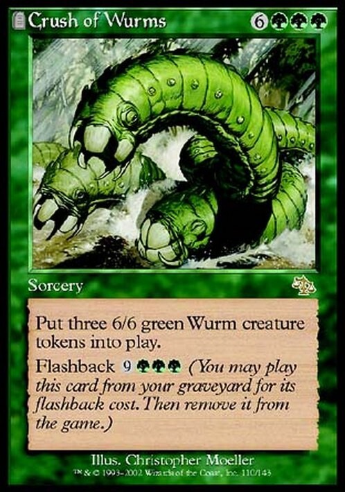 Crush of Wurms ~ Judgment [ Excellent ] [ Magic MTG ]