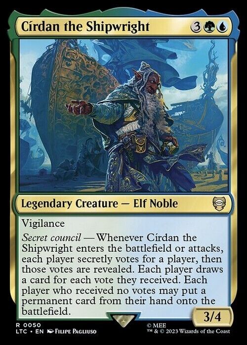 Cirdan the Shipwright ~ Commander: The Lord of the Rings [ NM ] [ Magic MTG ] - London Magic Traders Ltd