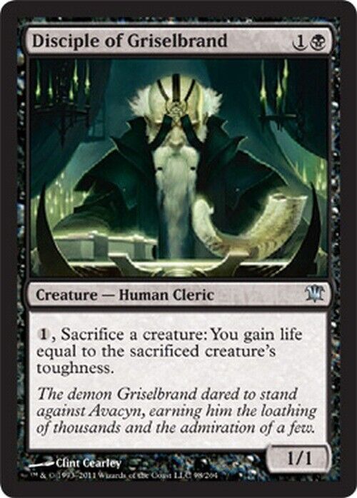 Disciple of Griselbrand ~ Innistrad [ Excellent ] [ Magic MTG ]