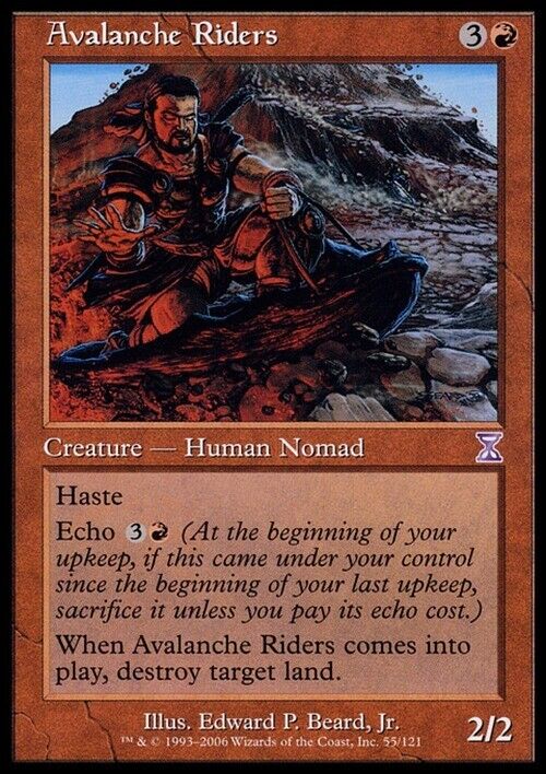 Avalanche Riders ~ Time Spiral [ Excellent ] [ Magic MTG ]