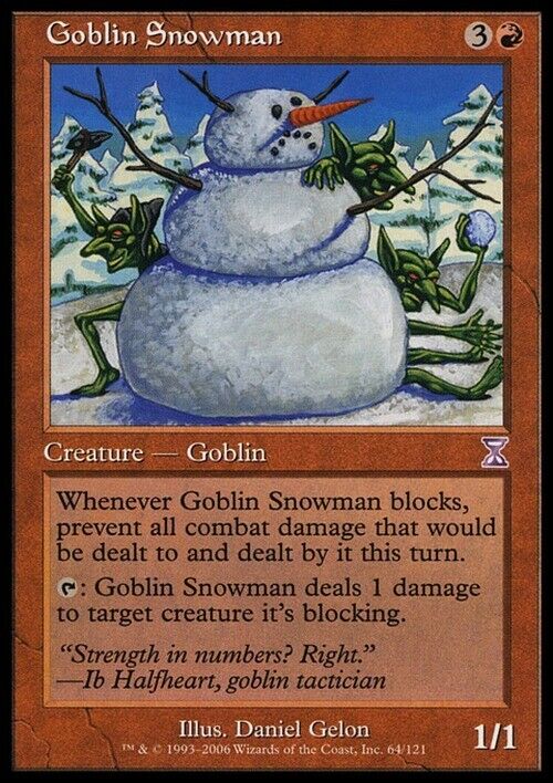 Goblin Snowman ~ Time Spiral [ Excellent ] [ Magic MTG ]