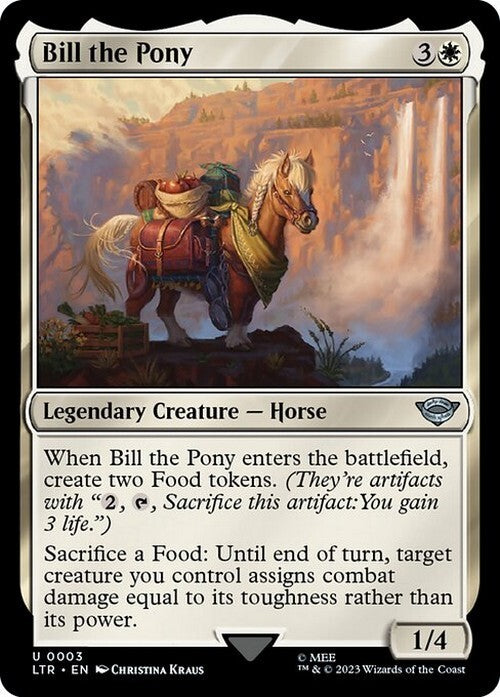 Bill the Pony ~ The Lord of the Rings [ NM ] [ Magic MTG ]