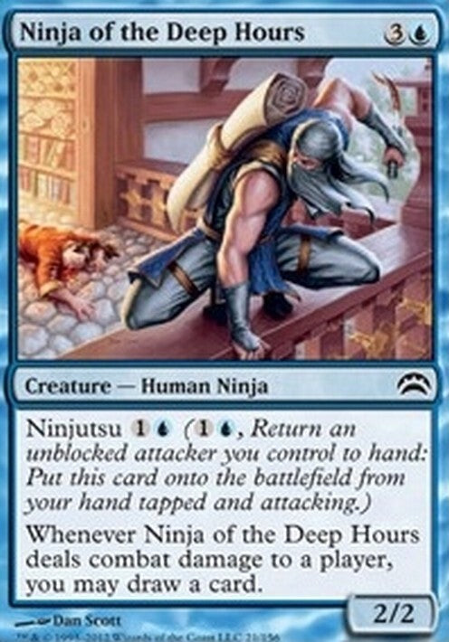 Ninja of the Deep Hours ~ Planechase [ Excellent ] [ Magic MTG ]