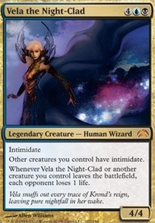 Vela the Night-Clad ~ Planechase [ Excellent ] [ Magic MTG ]