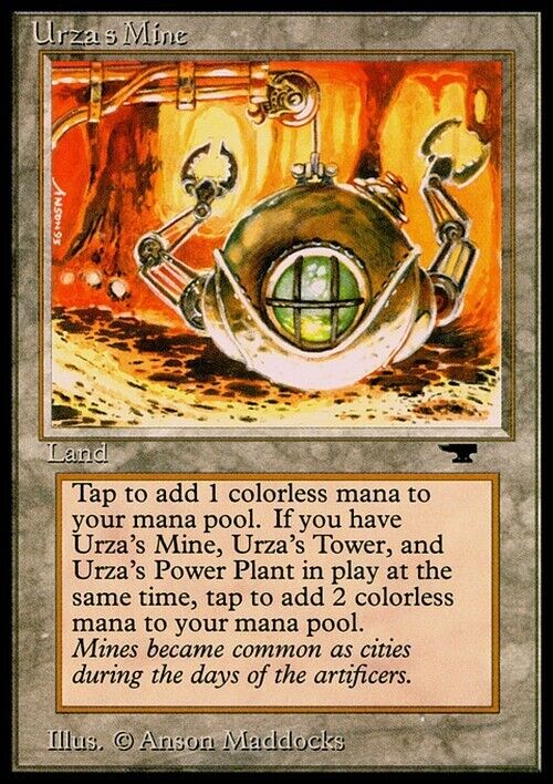 Urza's Mine (Version 1) ~ Antiquities [ PLAYED ] [ Magic MTG ]