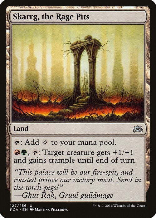 Skarrg, the Rage Pits ~ Planechase Anthology [ Excellent ] [ Magic MTG ]