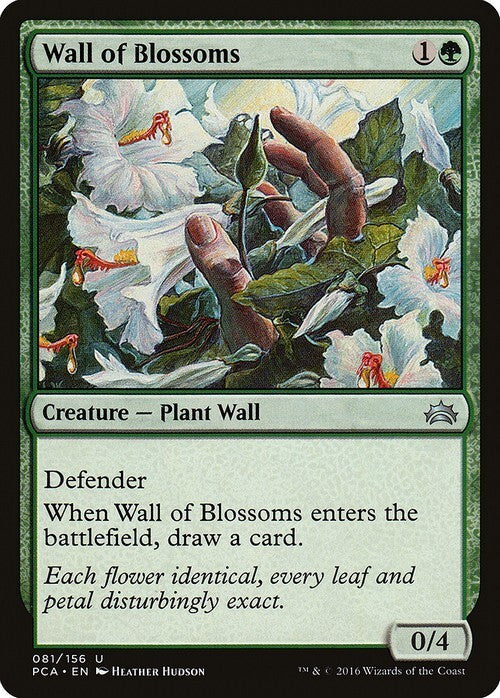 Wall of Blossoms ~ Planechase Anthology [ Excellent ] [ Magic MTG ]